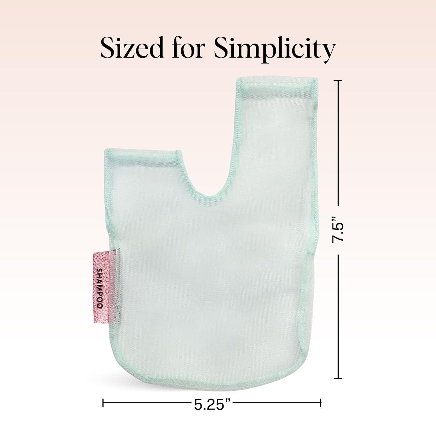 imageKitsch Bar Soap Saver Bag  Patented Mesh Bag Soap Holder for Shampoo and Conditioner Bars  Extends Use ampamp Prevents Soggy Mess  Recycled Mesh Beauty Pouch EcoFriendly  BlackMint