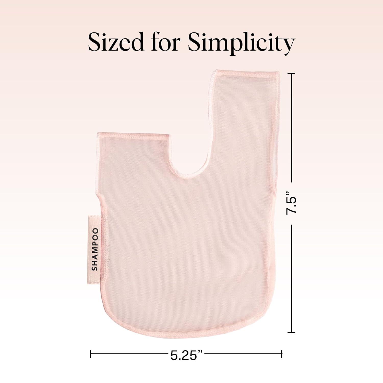 imageKitsch Bar Soap Saver Bag  Patented Mesh Bag Soap Holder for Shampoo and Conditioner Bars  Extends Use ampamp Prevents Soggy Mess  Recycled Mesh Beauty Pouch EcoFriendly  BlackBlush