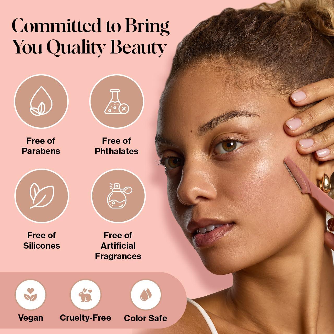imageKitsch Dermaplane Face Oil with Jojoba ampamp Argan Oil  Hydrating Facial Formula for Dermaplaning Tool Gua Sha ampamp Razor Use  IrritationFree Shave Oil for Soft Radiant Skin  2oz