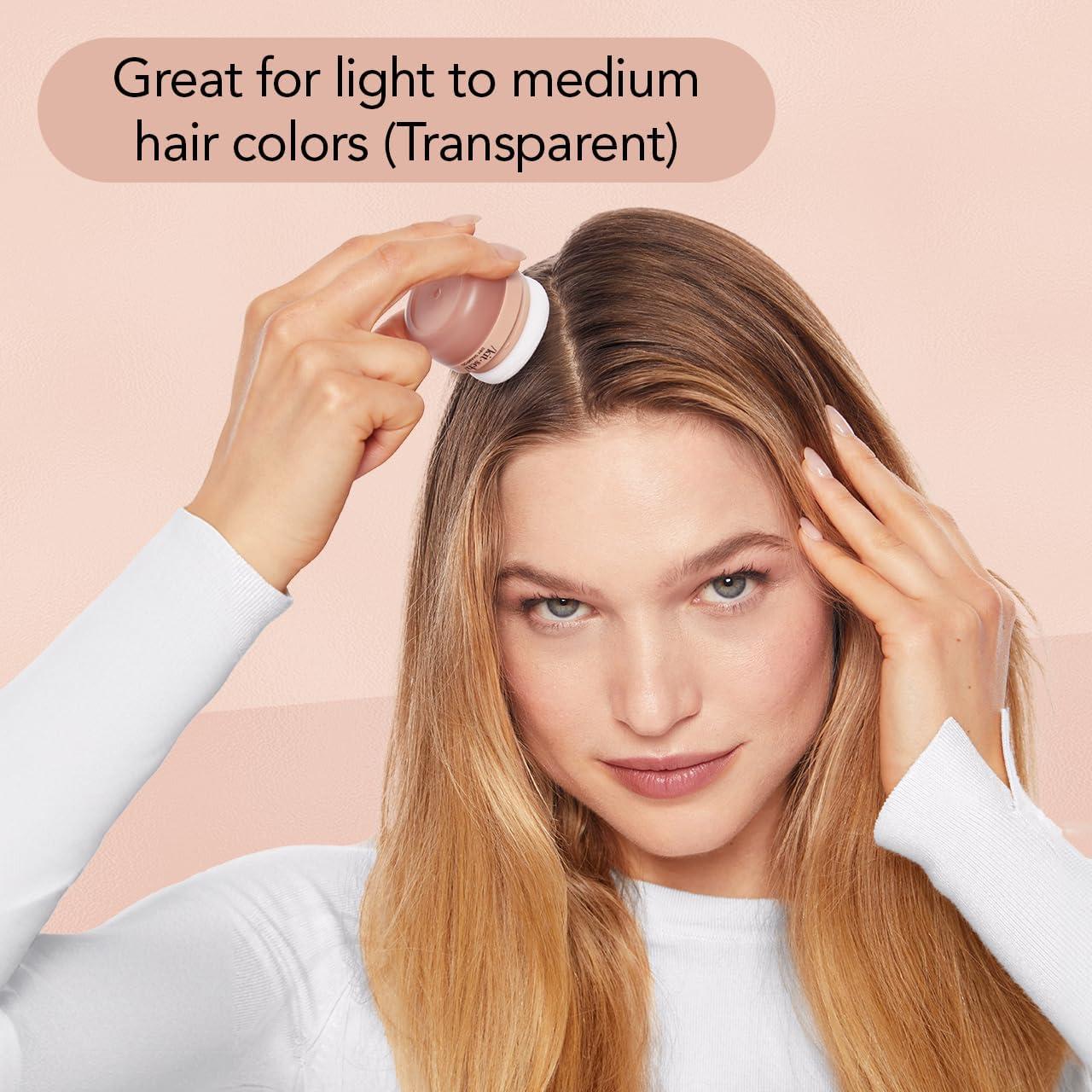 imageKitsch Dry Shampoo Powder for Women ampamp Men Dry Shampoo for Dark Hair wRice Protein  Unscented Volumizing No White Cast Non Toxic Non Aerosol Organic Paraben ampamp Benzene Free Travel Size  8gLight