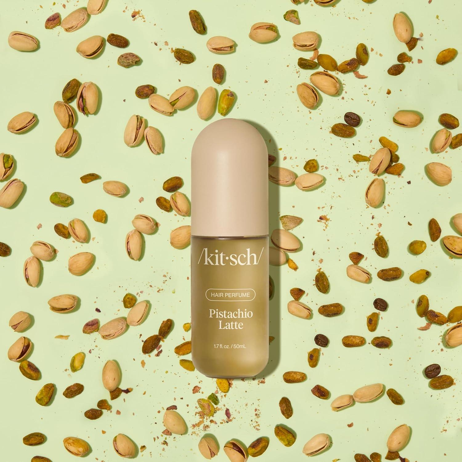 imageKitsch Hair Perfume for Women  Pistachio Latte  Clean Deodorizing ampamp Patented OdorEliminating Technology Hair Spray ampamp Body Mist  Freshen Hair Body ampamp Pillows  Coconut ampamp Warm Coffee Scent  50mL