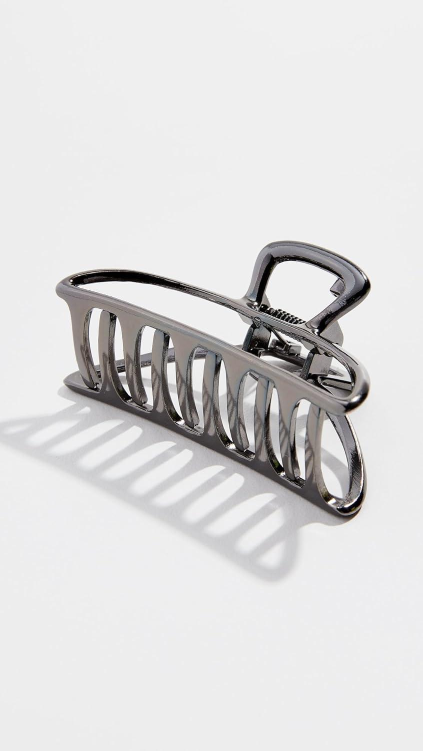 imageKitsch Metal Hair Clips for Women  Durable ampamp Elegant Metal Claw Clips Perfect for Everyday Use ampamp Special Occasions  Ideal Gifts for Women  Gold 1 PcHematite