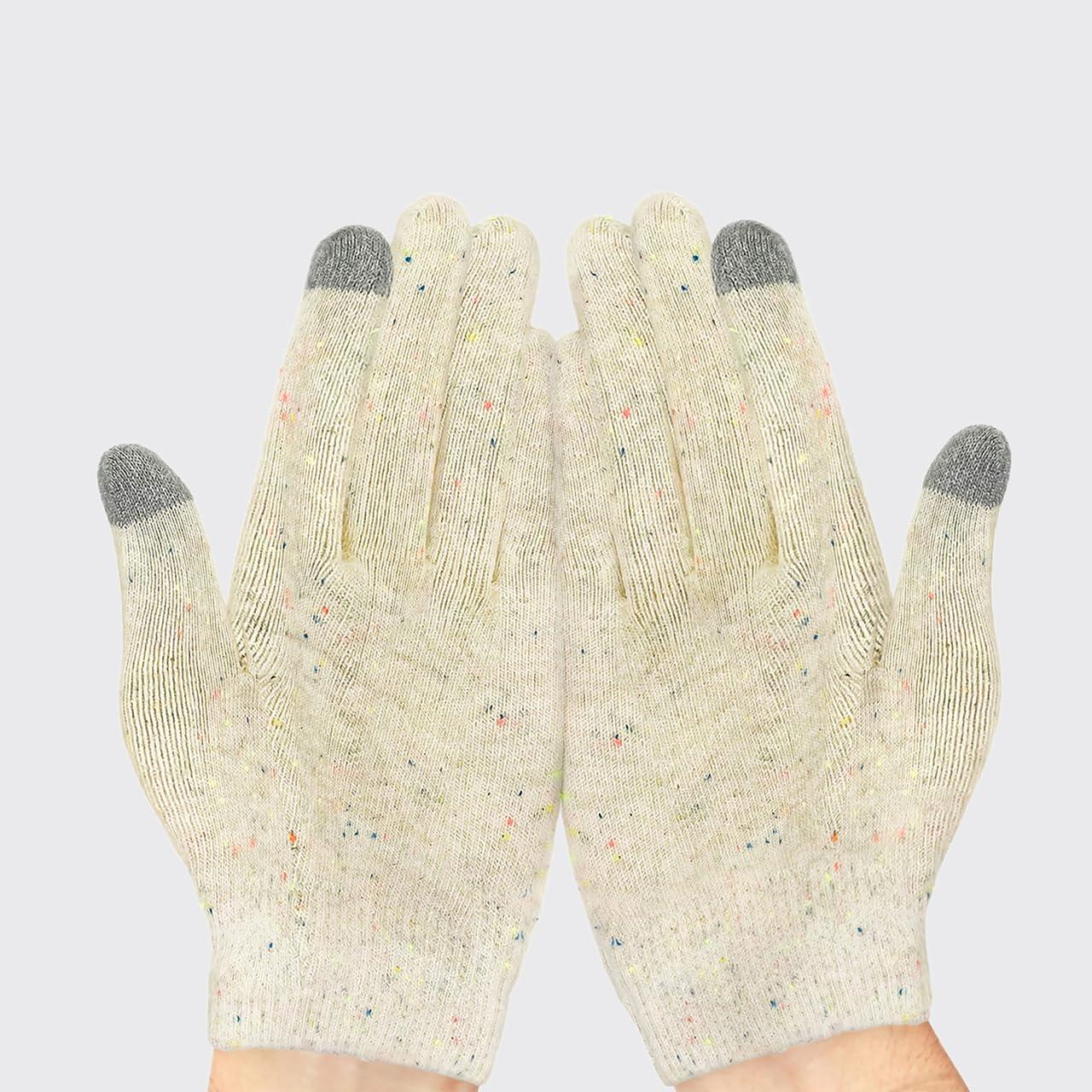 imageKitsch Moisturizing Gloves Overnight for Dry Hands Treatment for Women ampamp Men  Soft Hydrating ampamp Infused Gel Spa Gloves for Kids One Size Fits Most Washable ampamp Reusable Pair
