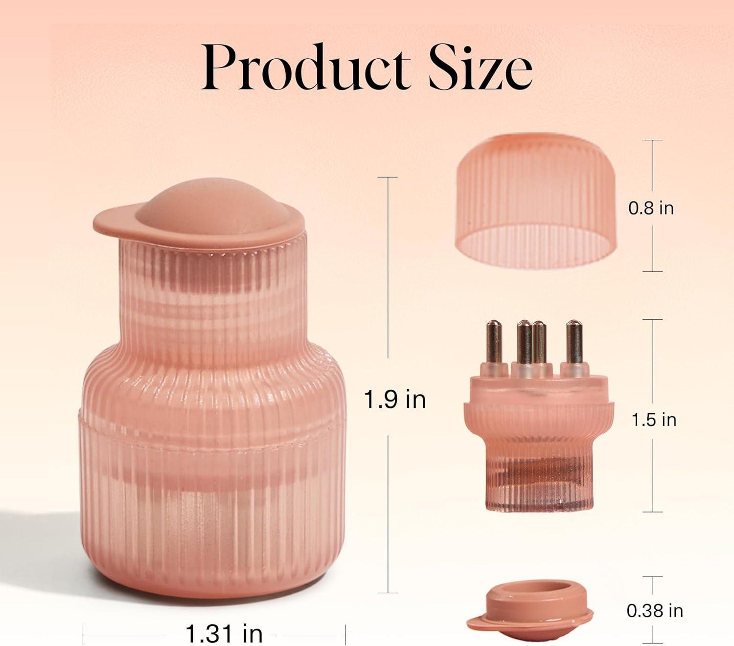 imageKitsch Scalp ampamp Hair Oil Applicator  Stainless Steel Bristles Scalp Oil Applicator for Even Distribution MessFree Oiling ampamp Head Massager Scalp  Precision Hair Care Tool for Roots ampamp All Hair Types