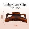 imageKitsch Assorted Hair Claw Clips Recycled Plastic Clips Large Medium and Small Sizes for Styling Thick or Thin Hair Versatile and Sustainable Hair Claws Set of 3 Black and TortoiseBlack  Tortoise Jumbo