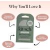imageKitsch Bar Soap Saver Bag  Patented Mesh Bag Soap Holder for Castor Oil Shampoo Bar with Tag Identifier  Extends Use ampamp Prevents Soggy Mess  Recycled Mesh Beauty Pouch EcoFriendlyRosemary  Biotin Shampoo Bar Bag