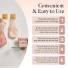 imageKitsch Bar Soap Saver Bag  Patented Mesh Bag Soap Holder for Castor Oil Shampoo Bar with Tag Identifier  Extends Use ampamp Prevents Soggy Mess  Recycled Mesh Beauty Pouch EcoFriendlyCastor Oil Conditioner Bar Bag