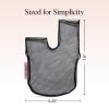 imageKitsch Bar Soap Saver Bag  Patented Mesh Bag Soap Holder for Shampoo and Conditioner Bars  Extends Use ampamp Prevents Soggy Mess  Recycled Mesh Beauty Pouch EcoFriendly  BlackBlack