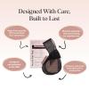 imageKitsch Bar Soap Saver Bag  Patented Mesh Bag Soap Holder for Shampoo and Conditioner Bars  Extends Use ampamp Prevents Soggy Mess  Recycled Mesh Beauty Pouch EcoFriendly  BlackBlack