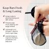 imageKitsch Bar Soap Saver Bag  Patented Mesh Bag Soap Holder for Shampoo and Conditioner Bars  Extends Use ampamp Prevents Soggy Mess  Recycled Mesh Beauty Pouch EcoFriendly  BlackBlack