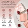 imageKitsch Cleansing Tart Cherry Soap Bar with Refreshing Scent  EcoFriendly Body Wash Women Love  Cherry Solid Bar Soap for Daily Use  Silicone Sulfate and Paraben Free Made in USA  4oz