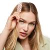 imageKitsch Creaseless Hair Clips for Women  No Crease No Bend Hair Clips for Styling Bangs Makeup Application Face Wash  Recycled Acrylic  Cherry Print  Ideal Gifts for Women 4pcsTerracotta Checkered