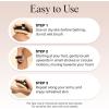 imageKitsch Dry Brushing Body Brush for Lymphatic Drainage Soft Bristles  Reduces Cellulites Removes Dry Skin and Improves Blood Circulation Body Exfoliator Scrubber for Glowing Skin Sauna AccessoriesBlack