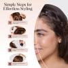 imageKitsch EcoFriendly Medium Claw Clips  Cute ampamp Stylish Short Hair Accessories for Women Girls  Ideal Size for Any Hairstyles  Ideal Gifts for Women 2pcs Black ampamp Tortoise16 Count Pack of 1