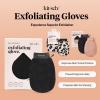 imageKitsch Exfoliating Glove  Korean Exfoliating Mitt ampamp Deep Exfoliating Body Scrubber for Shower Bath  Body Exfoliator Dead Skin Remover  Skin Care for Smooth Renewed Skin  1pc LeopardBlack