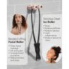 imageKitsch Facial Lifting Roller for Wrinkles ampamp Firming 2in1 Eye ampamp Face Massager Tool Lymphatic Drainage Massager Rollers Skin Roller for Face Facial Rollers Jawline Sculpting ampamp Neck Lifting
