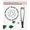 imageKitsch Facial Lifting Roller for Wrinkles ampamp Firming 2in1 Eye ampamp Face Massager Tool Lymphatic Drainage Massager Rollers Skin Roller for Face Facial Rollers Jawline Sculpting ampamp Neck Lifting