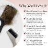imageKitsch Hair Brush Cleaner Tool  DoubleSided 2in1 Brush Cleaner for Hair Brushes ampamp Combs  EcoFriendly Cleaning Tool with Pick ampamp Bristles  Hair Stylist Essentials