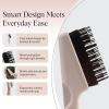 imageKitsch Hair Brush Cleaner Tool  DoubleSided 2in1 Brush Cleaner for Hair Brushes ampamp Combs  EcoFriendly Cleaning Tool with Pick ampamp Bristles  Hair Stylist Essentials