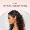 imageKitsch Hair Clips for Women ampamp Bobby Pins  Gold Metal Snap Hair Barrettes for Women  Stylish No Slip PainFree  Ideal for Everyday Hairstyles  Sedona 8pc Set