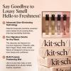 imageKitsch Hair Perfume For Women Discovery Set  Pistachio Latte Warm Sugar Sheer Violet ampamp Amber Waves  Patented OdorEliminating Technology Hair Spray and Body Mist  4 x 15ml