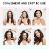 imageKitsch Holiday Hair Hero XL Satin Heatless Styling ampamp Flat Lay Claw  Heatless Curls ampamp Waves Extra Large Curling Rods Satin Scrunchies ampamp Claw Clip for Hair Protection Gifts for Women 4pc set AuraAura