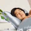 imageKitsch Holiday Satin Pillowcase with Zipper for Hair and Skin Softer Than Silk Pillow Cases 2 Pack Cooling Pillow Covers Machine Washable WrinkleFree Satin Queen Size Set of 2 19quotx26quot BlushHaze Blue