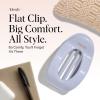 imageKitsch Medium Flat Claw Clips for Women  Stylish Flat Hair Clips Strong Hold for Thick ampamp Fine Hair  NonSlip for Secure Comfortable AllDay Wear  Ideal Gifts for Women  CherryHydrangea Breeze