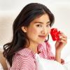 imageKitsch Medium Hair Clips for Women  Strong Hold Claw Clips for Thick or Thin Hair  Recycled Plastic NonSlip Durable  Cherry Print  Ideal Gifts for Women  1pcRed Kitty Bow Shape