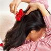 imageKitsch Medium Hair Clips for Women  Strong Hold Claw Clips for Thick or Thin Hair  Recycled Plastic NonSlip Durable  Cherry Print  Ideal Gifts for Women  1pcRed Kitty Bow Shape