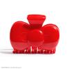 imageKitsch Medium Hair Clips for Women  Strong Hold Claw Clips for Thick or Thin Hair  Recycled Plastic NonSlip Durable  Cherry Print  Ideal Gifts for Women  1pcRed Kitty Bow Shape