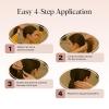 imageKitsch Medium Hair Cuffs for Braids ampamp Ponytails  Sleek Hair Ties No Damage for Women  Recycled Plastic ampamp Nylon Elastics  Stylish ampamp Durable  Black ampamp Tort 2pcsSBlack  Tort