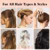 imageKitsch Metal Hair Clips for Women  Durable ampamp Elegant Metal Claw Clips Perfect for Everyday Use ampamp Special Occasions  Ideal Gifts for Women  Gold 1 PcGold  Hematite 4 Pieces  Assorted