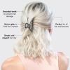 imageKitsch Metal Hair Clips for Women  Durable ampamp Elegant Metal Claw Clips Perfect for Everyday Use ampamp Special Occasions  Ideal Gifts for Women  Gold 1 PcHematite