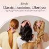 imageKitsch Oversized Hair Bows for Women  Recycled Polyester Material  Stylish and Elegant  Cute Hair Bow Clips  Black 1pcRosewood