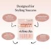 imageKitsch Professional Alligator Clips for Hair Styling  35quot Aluminum Hair Sectioning Clips for Salon ampamp Makeup Application  Ideal Gifts for Women  Rose Gold 6 PcsRose Gold