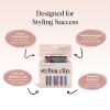 imageKitsch Professional Alligator Clips for Hair Styling  35quot Aluminum Hair Sectioning Clips for Salon ampamp Makeup Application  Ideal Gifts for Women  Rose Gold 6 PcsIridescent