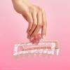 imageKitsch Recycled Plastic Large Claw Clip Big Open Shape Hair Clips for Women Large Hair Claw Clips ampamp Jaw Clips Big Claw Clips for Thick Hair 1pc BlackPink Kitty Faces