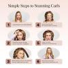 imageKitsch Satin Heatless Curling Set  Heatless Curls Overnight with 34quot Hair Curler ampamp 2 Satin Scrunchies  Comfortable Hair Curlers to Sleep In for FrizzFree No Heat Damage Styling  Sunset Tie Dye04 Chocolate
