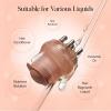 imageKitsch Scalp ampamp Hair Oil Applicator  Stainless Steel Bristles Scalp Oil Applicator for Even Distribution MessFree Oiling ampamp Head Massager Scalp  Precision Hair Care Tool for Roots ampamp All Hair Types