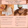 imageKitsch Scalp ampamp Hair Oil Applicator  Stainless Steel Bristles Scalp Oil Applicator for Even Distribution MessFree Oiling ampamp Head Massager Scalp  Precision Hair Care Tool for Roots ampamp All Hair Types