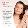 imageKitsch Thermal Brush Heated Round Brush  Barrel Hair Brush ampamp Hair Styling Tool for Smooth Blowouts Volume ampamp Shine Quick HeatUp  FrizzReducing Ceramic Tourmaline Styling for All Hair Types