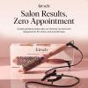 imageKitsch Thermal Brush Heated Round Brush  Barrel Hair Brush ampamp Hair Styling Tool for Smooth Blowouts Volume ampamp Shine Quick HeatUp  FrizzReducing Ceramic Tourmaline Styling for All Hair Types