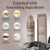 imageKitsch Volumizing Rice Protein Dry Shampoo Powder  Dry Shampoo for Women ampamp Men Dark Hair No White Cast Absorbs Oil NonGreasy Fragrance Free Travel Size in Pump Form  Dark Tinted 1ozDark Tinted