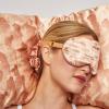 imageKitsch ampamp Disney Satin Sleep Mask  Eye Mask for Sleep Softer Than Silk Satin Sleeping Mask Blindfold and Sleep Masks for Women and Men Eye Care Travel Essentials  Princess PartyDisney Princess
