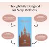 imageKitsch ampamp Disney Satin Sleep Mask  Eye Mask for Sleep Softer Than Silk Satin Sleeping Mask Blindfold and Sleep Masks for Women and Men Eye Care Travel Essentials  Princess PartyDisney Princess