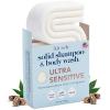 imageKitsch 2in1 Shampoo Bar and Body Wash  Ultra Sensitive Vegan ampamp Natural 5Ingredient Formula Bar Soap for Hair ampamp Body  ScentFree ParabenFree  For Sensitive Scalp ampamp Skin  32 oz