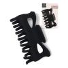 imageKitsch 5 Inch Large Claw Clips for Thick and Long Hair  Strong Grip Jumbo Claw Clip for AllDay Hold  2pcs Matte Oversized Hair Accessories  Ideal Gifts for Women  Black ampamp Tortoise DesignBlack