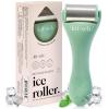 imageKitsch Mini Facial Roller ampamp Ice Face Roller Skin Care Tool Set for Women  Face Massager for Puffy Eyes Cold Therapy Lymphatic Drainage Massager Self Care Gifts for Women ampamp Men  BlushMinty Green