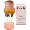 imageKitsch Scalp ampamp Hair Oil Applicator  Stainless Steel Bristles Scalp Oil Applicator for Even Distribution MessFree Oiling ampamp Head Massager Scalp  Precision Hair Care Tool for Roots ampamp All Hair Types